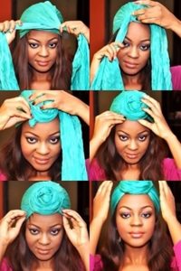  how to tie a headscarf