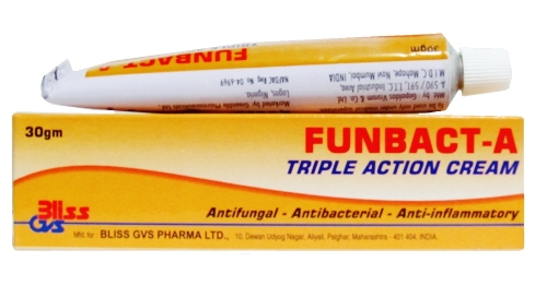 Funbact A Triple Action Cream 1