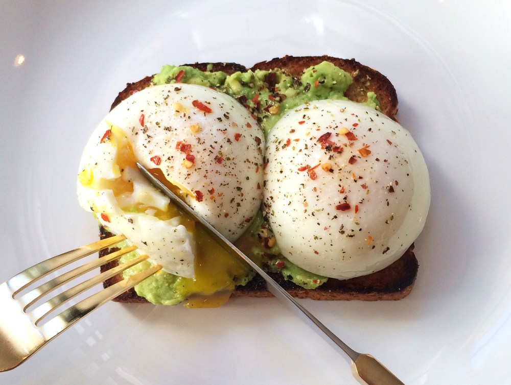 poached-eggs-on-avocado-toast