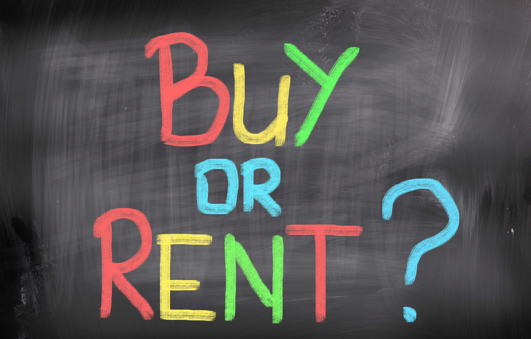 Buy Or Rent Concept