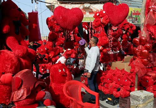 Mideast Iraq Valentines Day