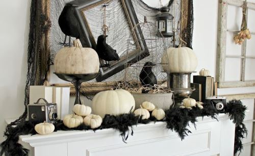 craftberry-bush-halloween-mantle-decorations