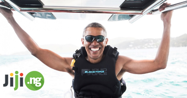 Barack Obama Having Fun With Richard Branson