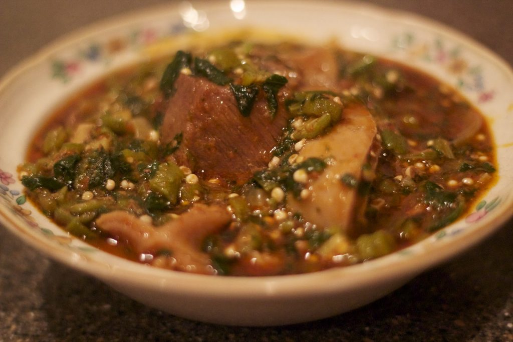 lamb and okra stew