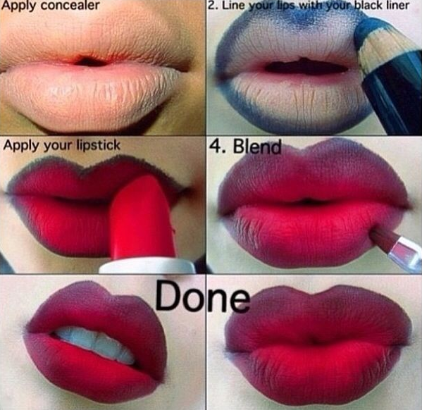 How To Make Ombre Lips