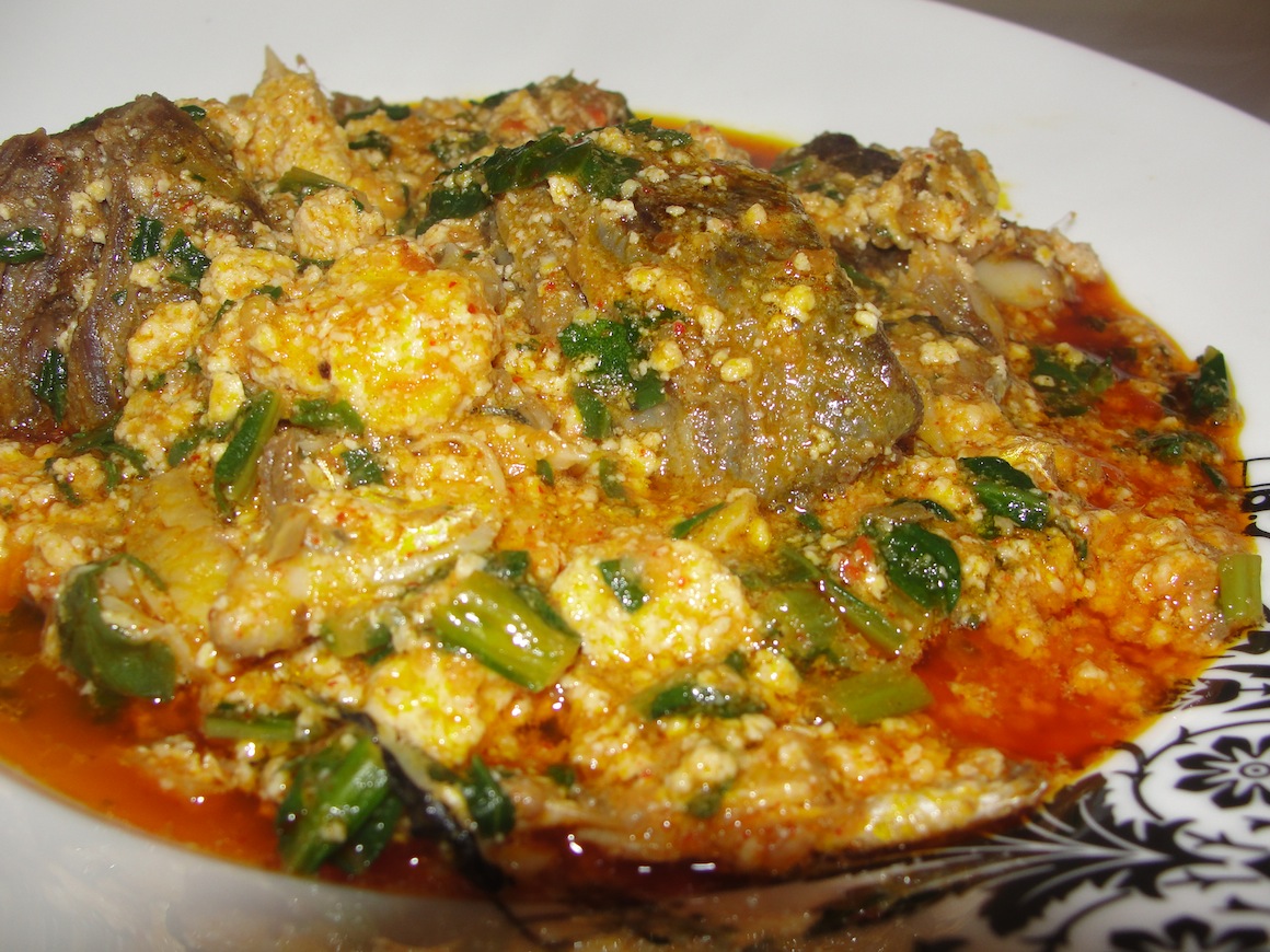 egusi soup with tomatoes