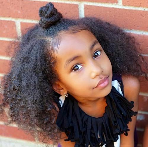 Natural hairstyles for kids