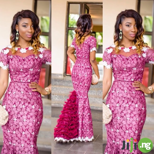 ankara dresses with sequence