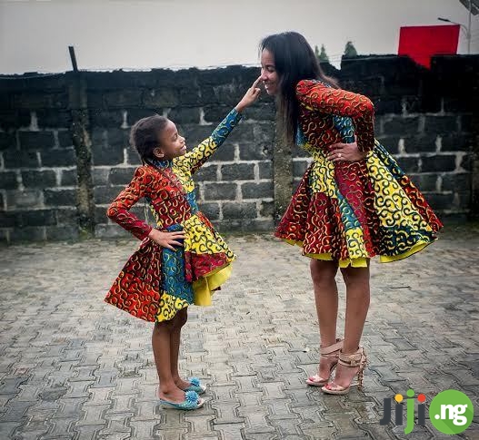 ankara styles for mother and daughter 