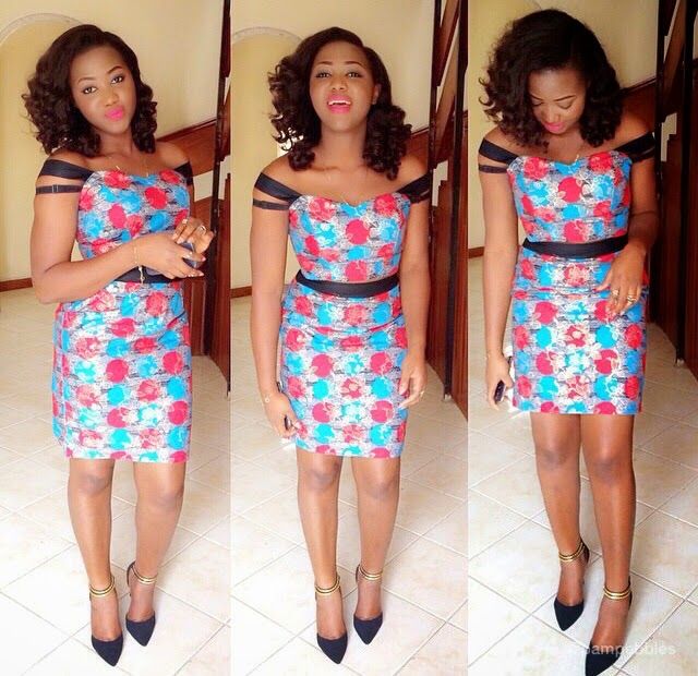 50+ Hot and Short Ankara Gown Designs for Ladies to Rock - OD9JASTYLES