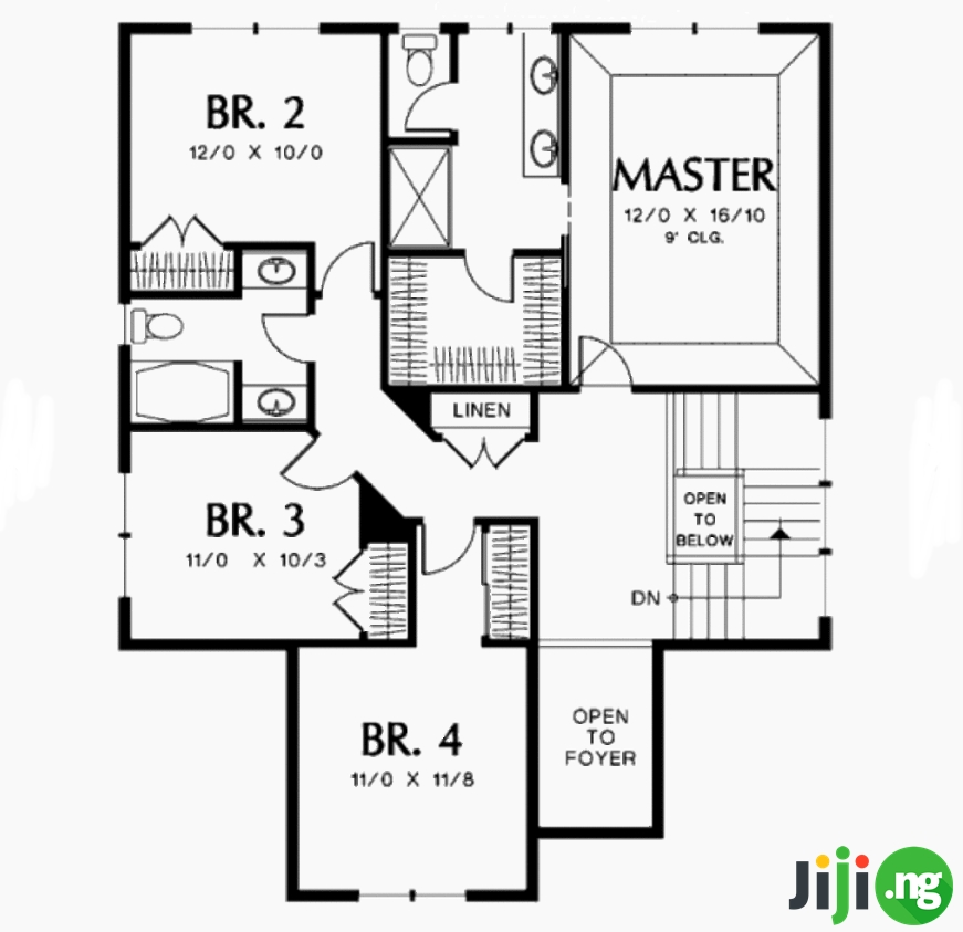 50 4 Bedroom Flat Plan In Nigeria Dallas Globaldatamill