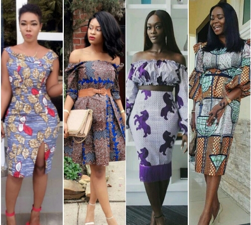 nigerian short dress styles