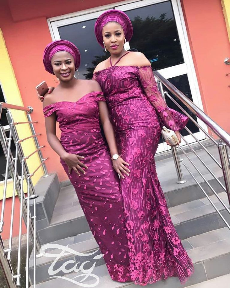 Lace Aso Ebi Styles: 20 Fresh Looks 