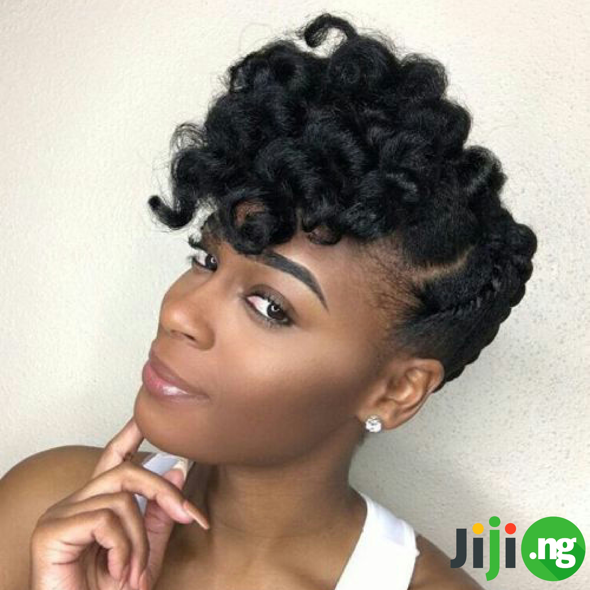 97 Cute Quick Protective Hairstyles For Short Natural Hair for Girls