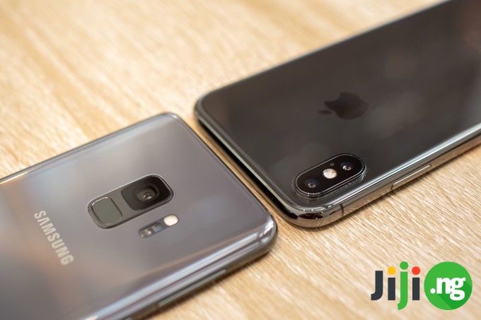 samsung galaxy s9 vs iphone x
