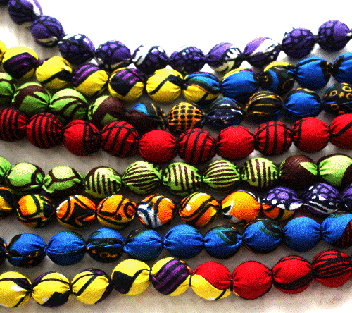 Ankara beads 