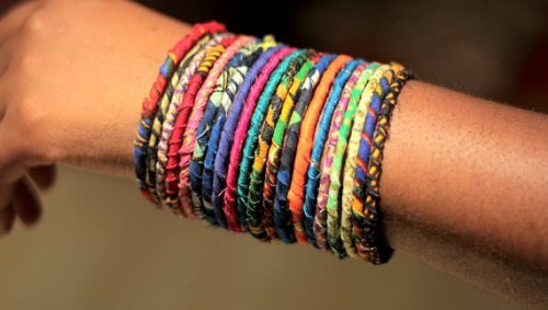 Ankara bracelets 