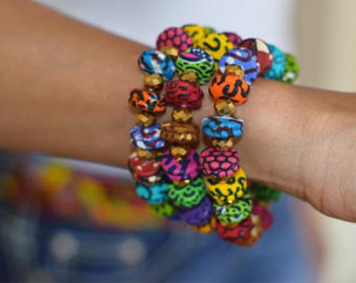 Ankara bracelets 