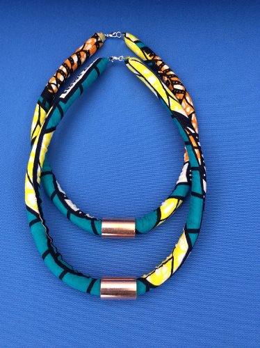 Ankara necklace 