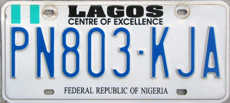 licence plate number check