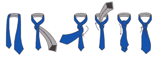 how to knot a tie
