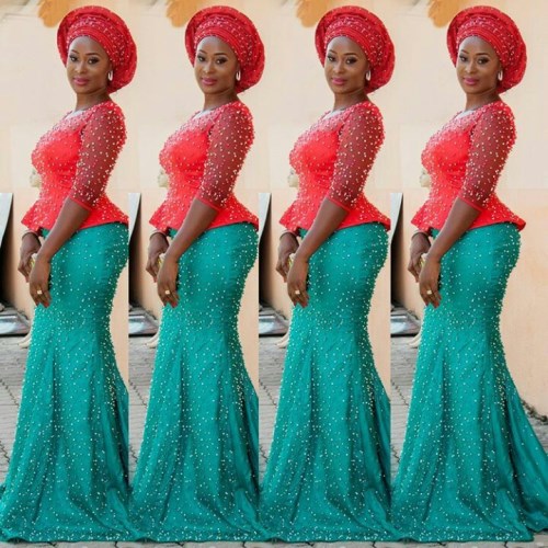 nigerian lace blouse styles