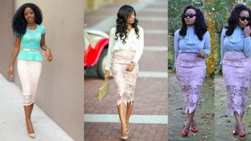 Latest lace skirt hotsell and blouse styles 2018