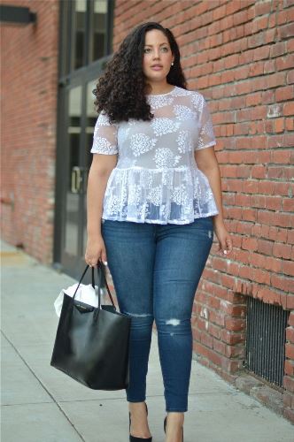 lace blouse designs 