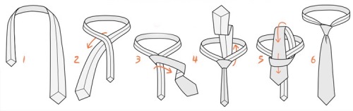 how to nut a tie 