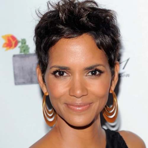 short hairstyles for round faces 