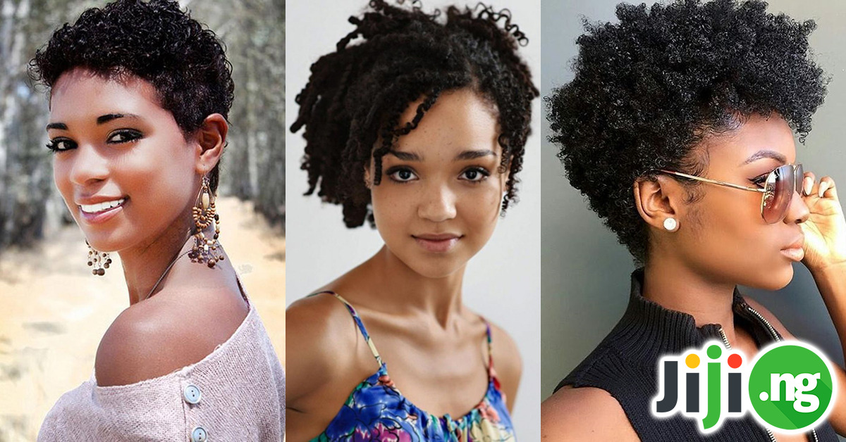 easy natural hairstyles for short hair