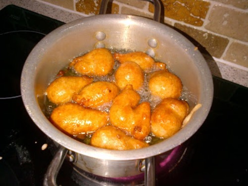 how to fry puff puff 