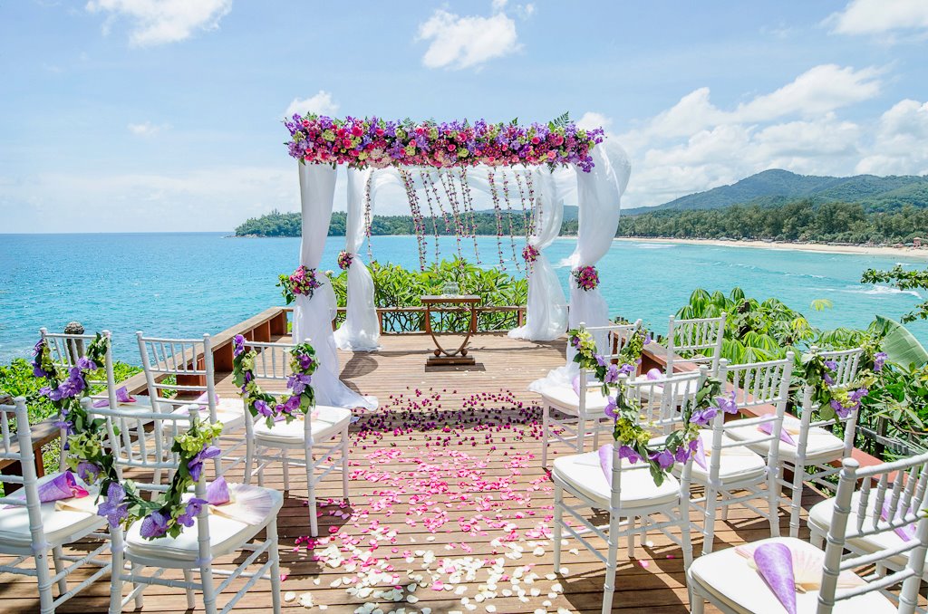 Top 5 countries for a destination wedding