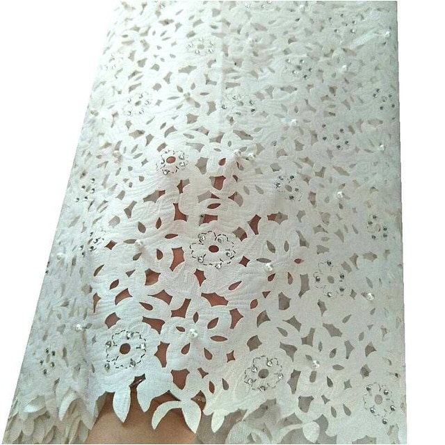 Types of lace fabric in Nigeria