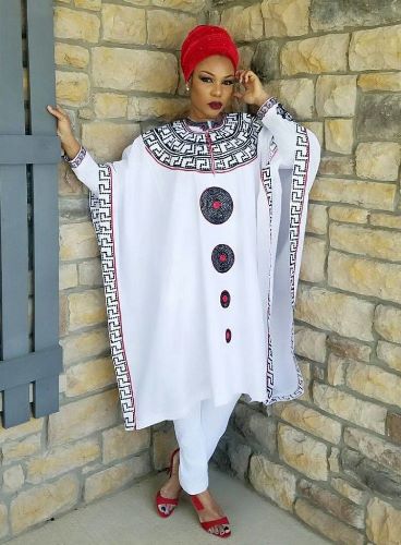 latest agbada styles for ladies 