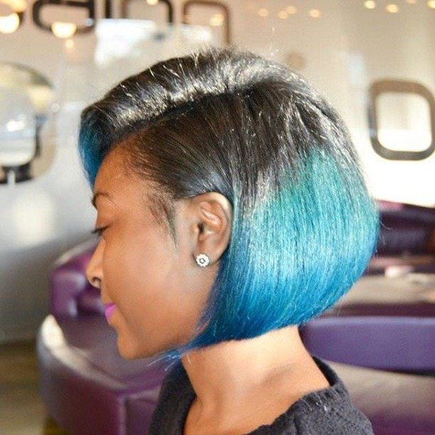 Relaxed hairstyles in Nigeria
