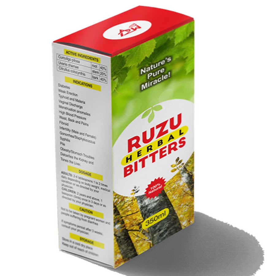 Ruzu Herbal Bitters for weight loss