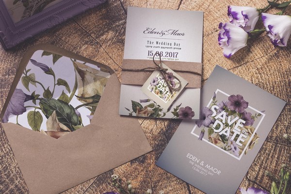 Wedding invitation cards samples
