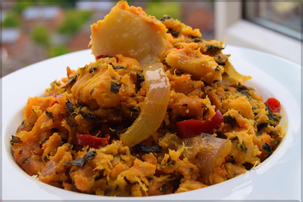 how to make Nigerian yam porridge