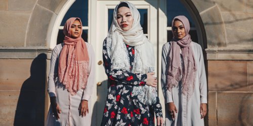 latest hijab style 