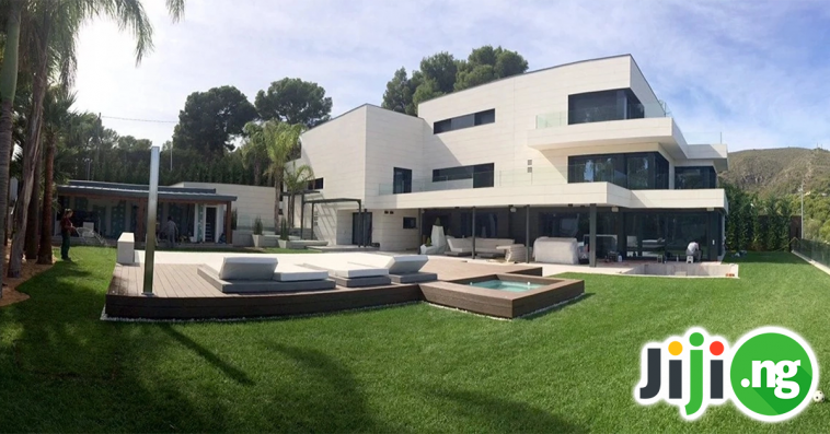 Messi home in Barcelona