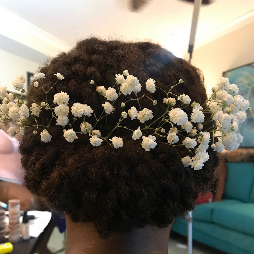 Bridal hairstyles with accessories