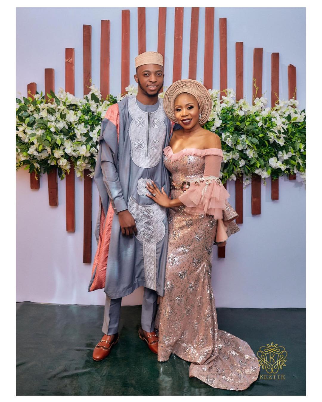 Yoruba Couple Traditional Wedding Attire Inspiration