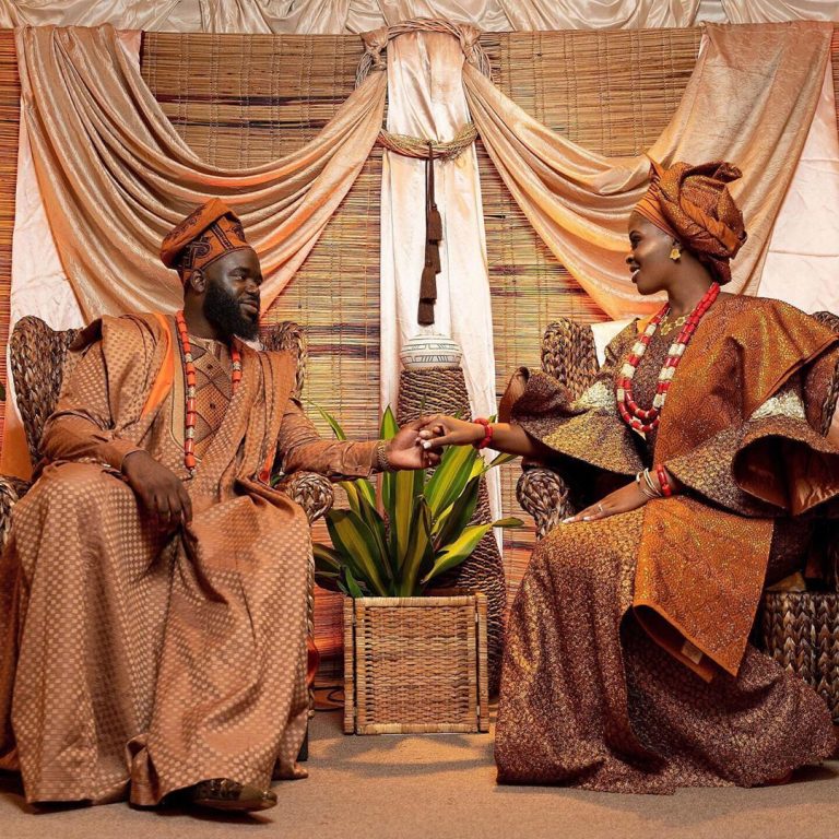 Yoruba Couple Traditional Wedding Attire Inspiration | Jiji Blog