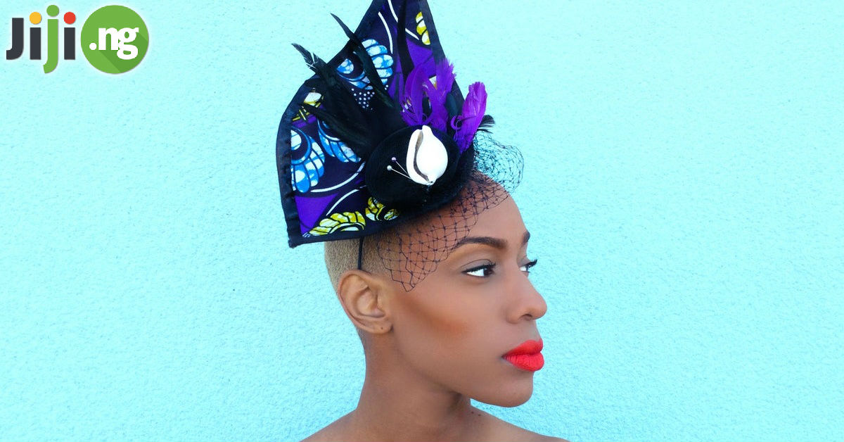 diy ankara fascinator