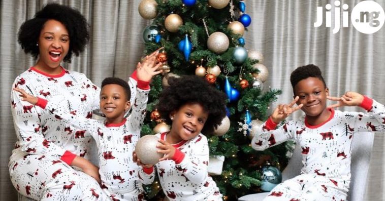 Christmas Pyjamas Family Photos Of All Your Favourite Celebrities
